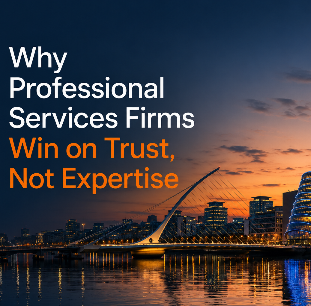 Why Professional Services Firms Win on Trust, Not Expertise